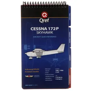 NEW Qref Cessna 172P Skyhawk (1981-86) Pilot Aircraft Procedures Checklist Flip